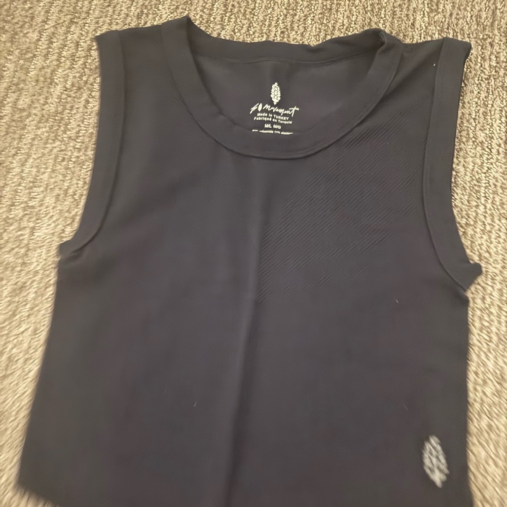 FP Movement by Free People Navy Blue Tank Top
